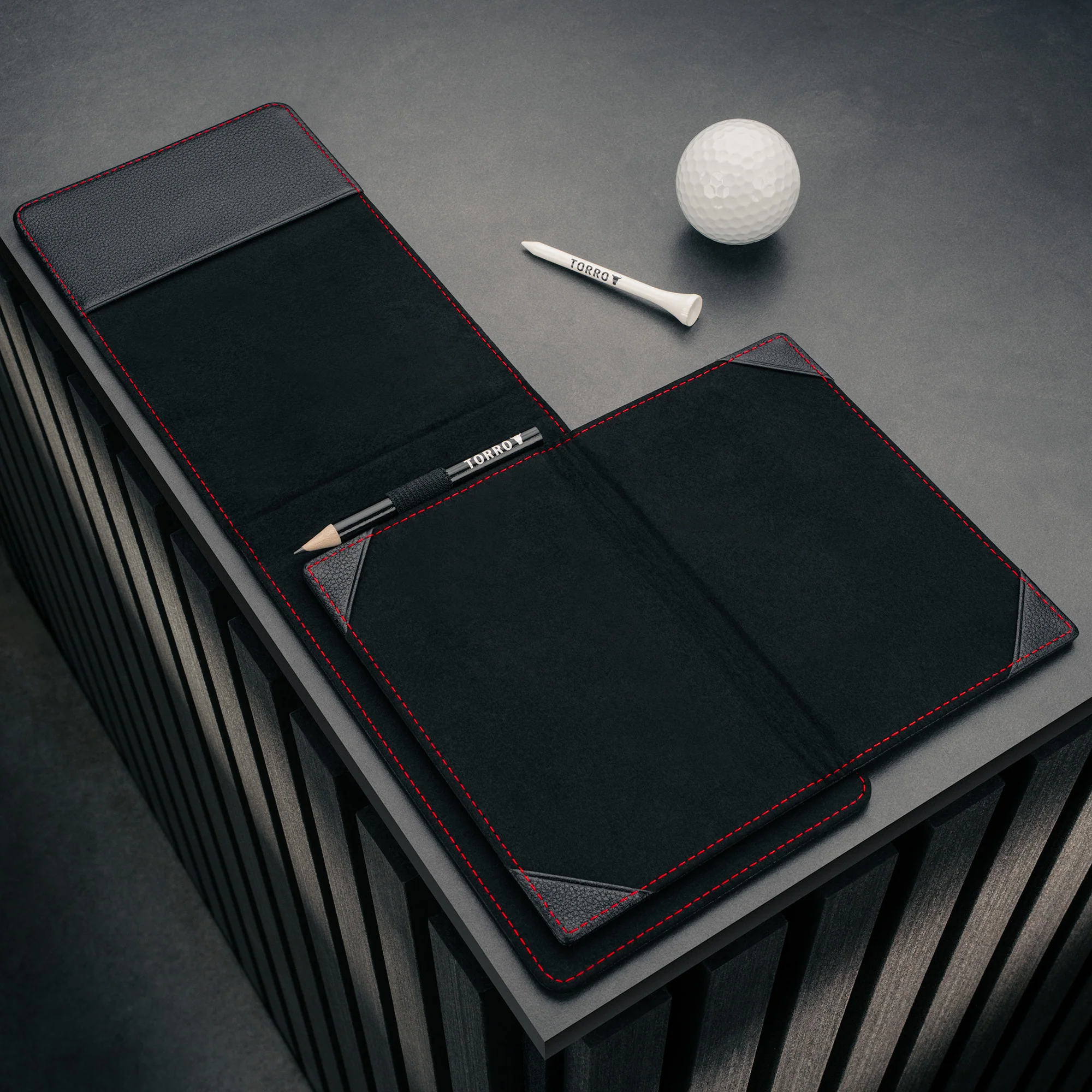 Leather Golf Scorecard Holder and Yardage Book Cover - Image 9