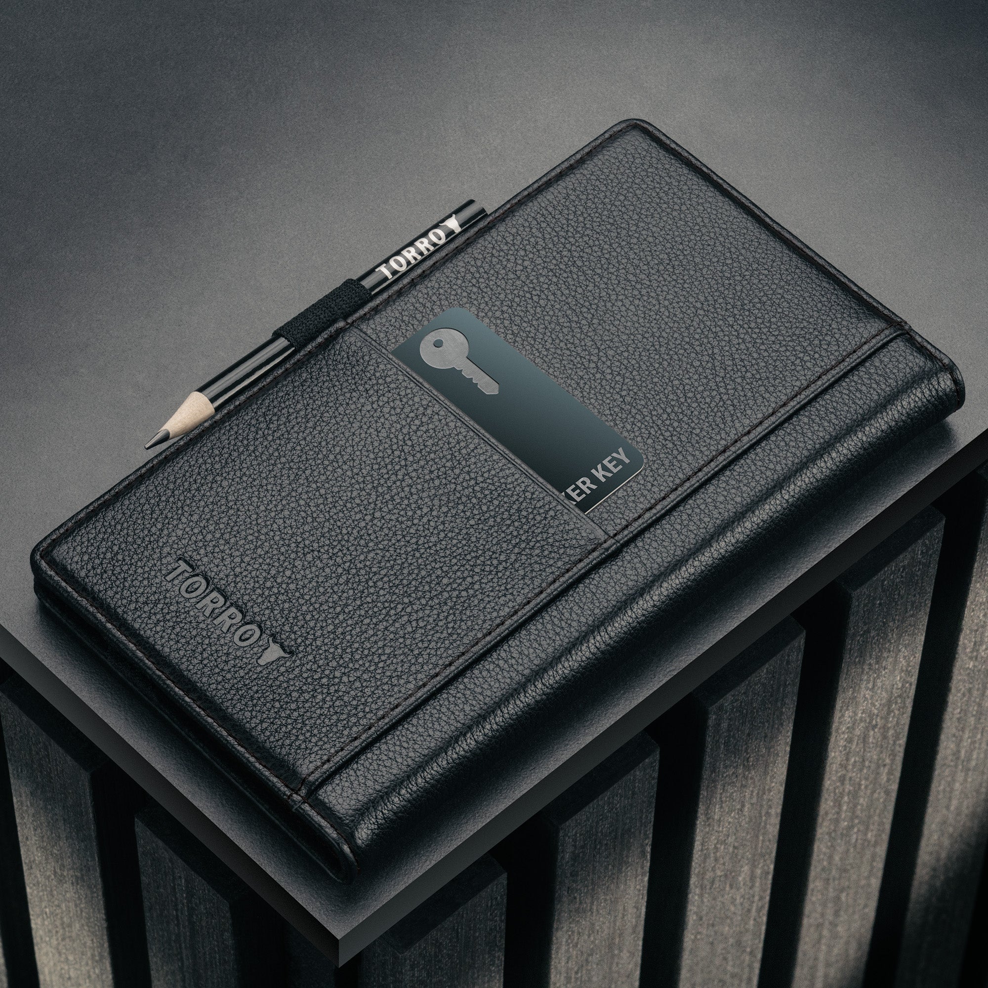 Leather Golf Scorecard Holder - Image 11