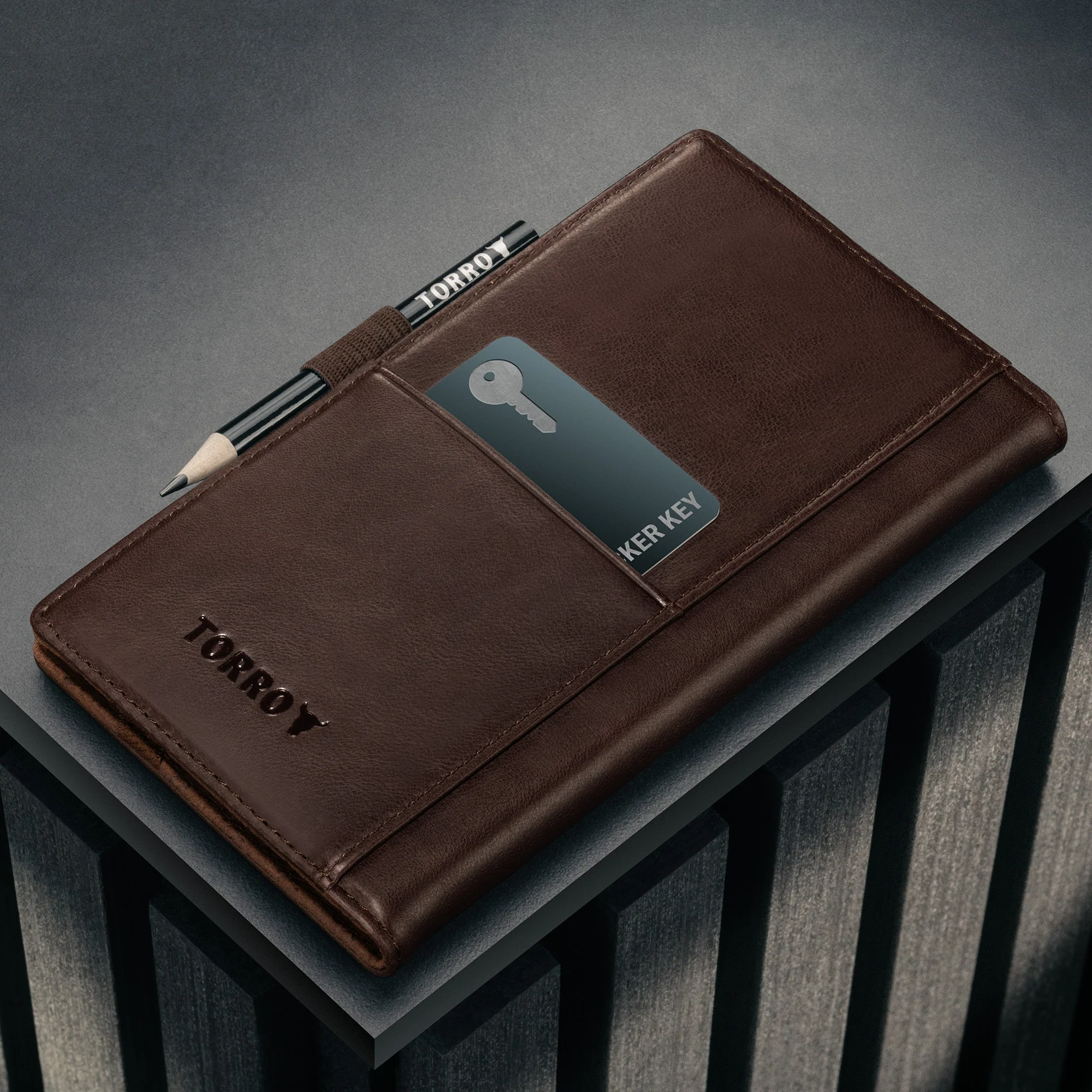 Leather Golf Scorecard Holder - Image 15
