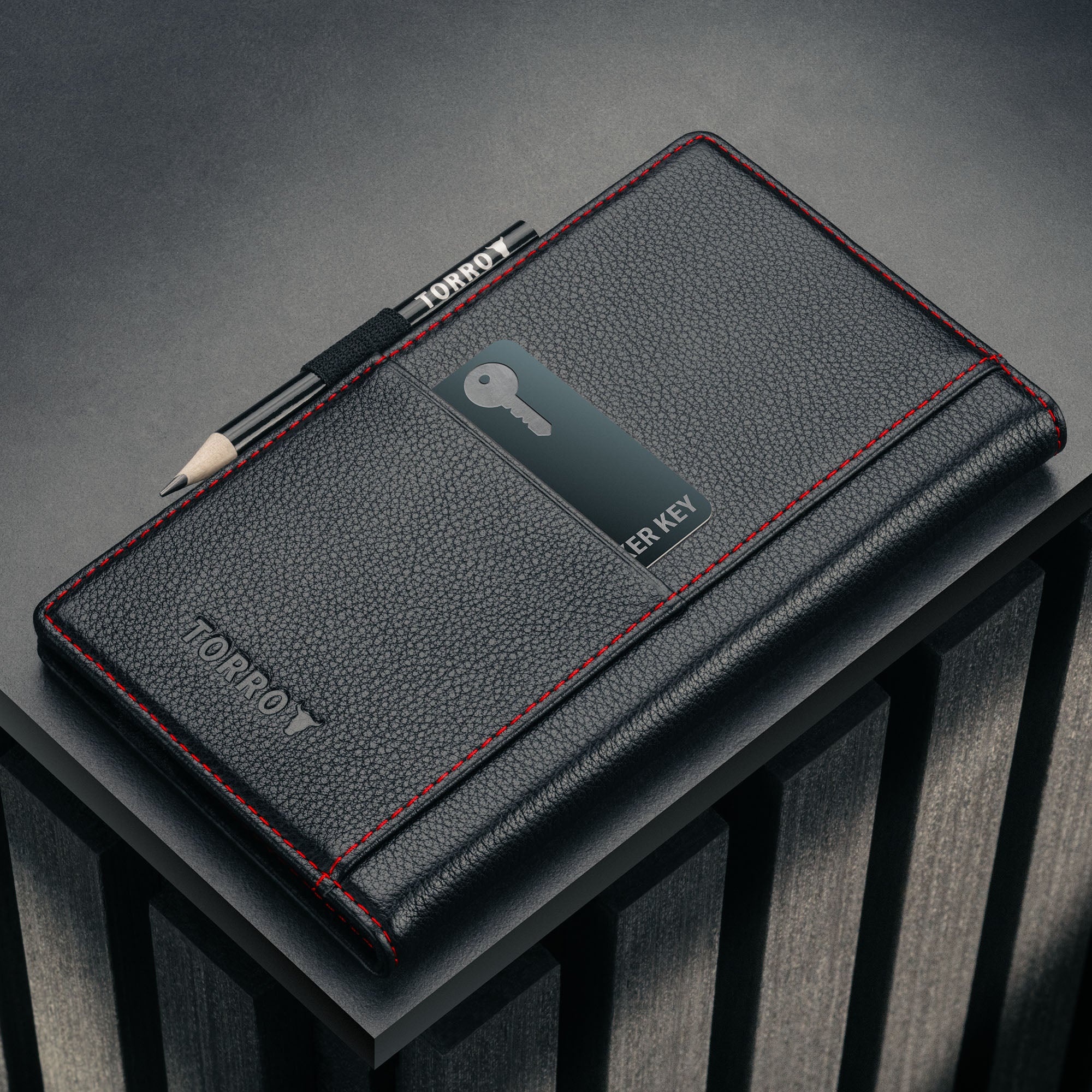 Leather Golf Scorecard Holder - Image 7