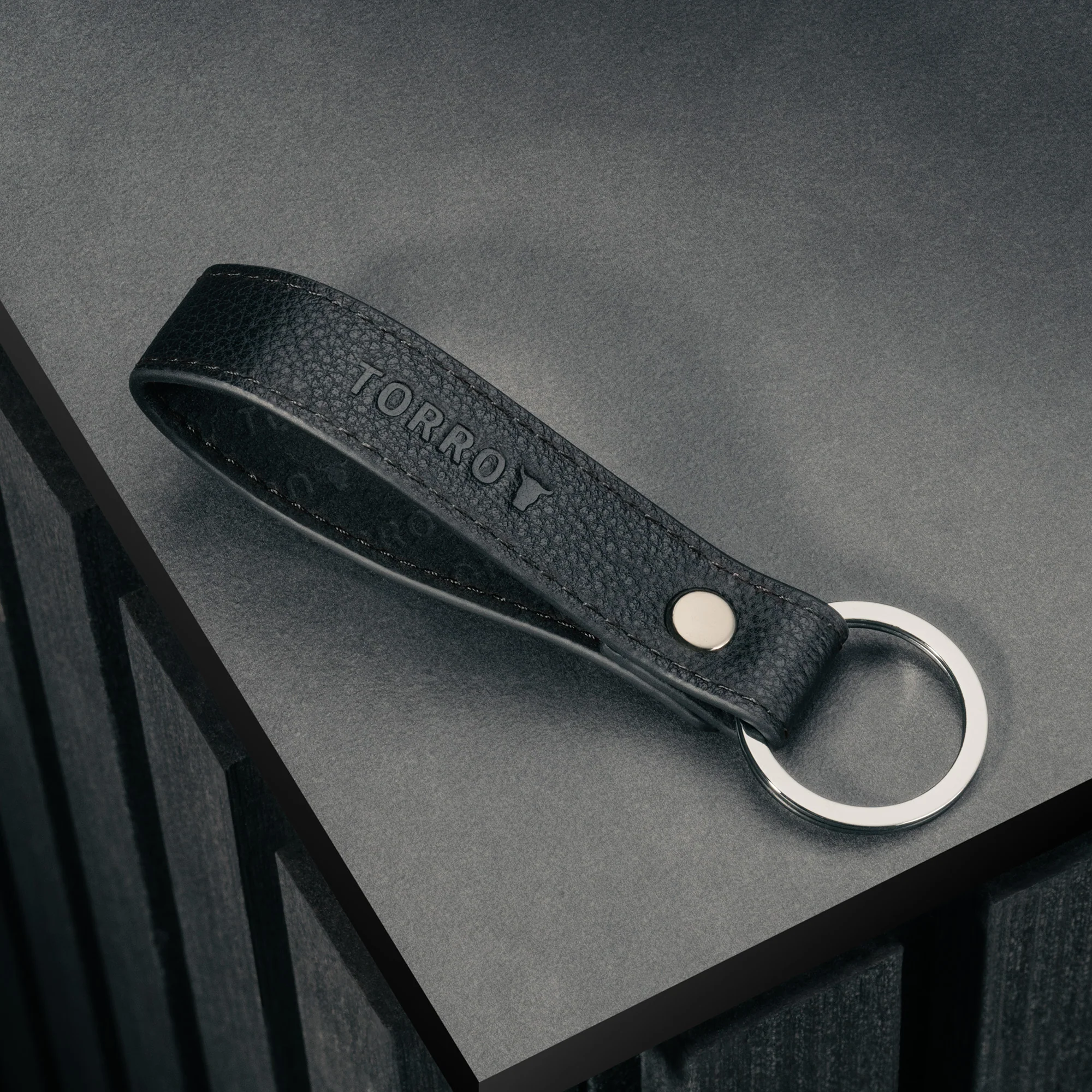Leather Loop Keyring - Image 11