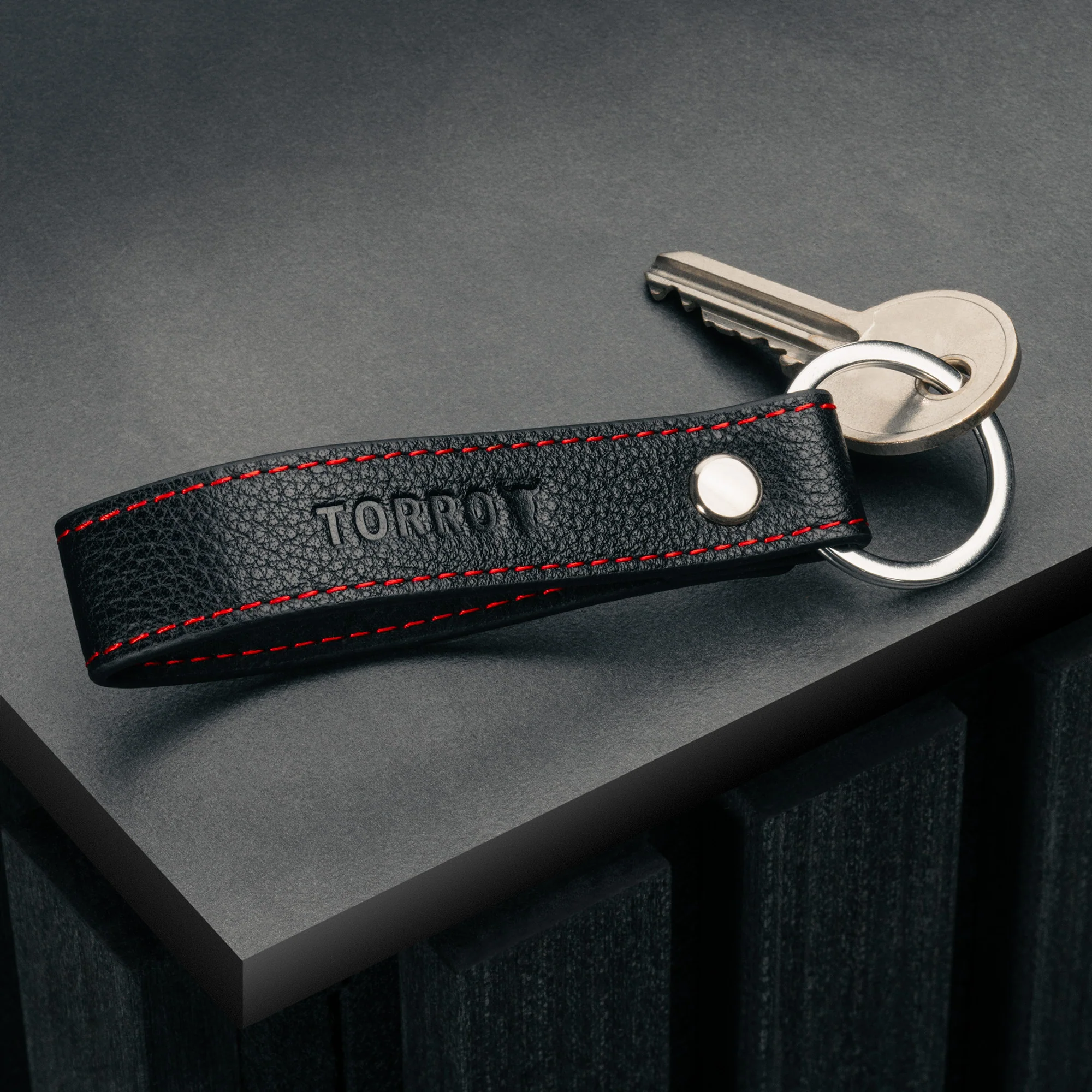 Leather Loop Keyring - Image 4