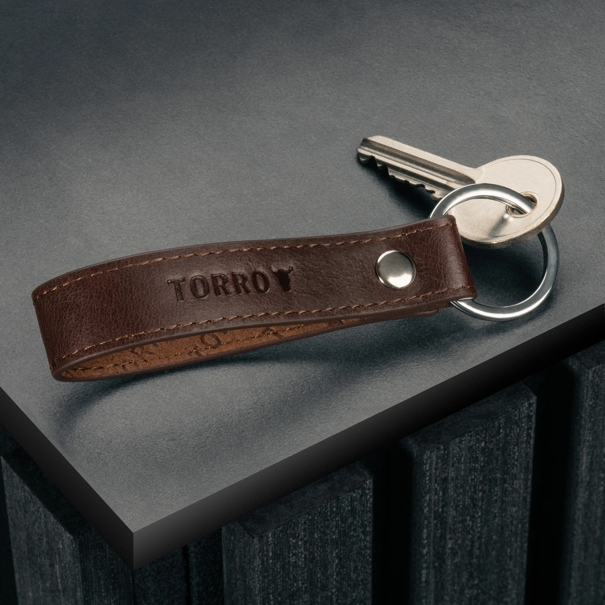 Leather Loop Keyring - Image 7