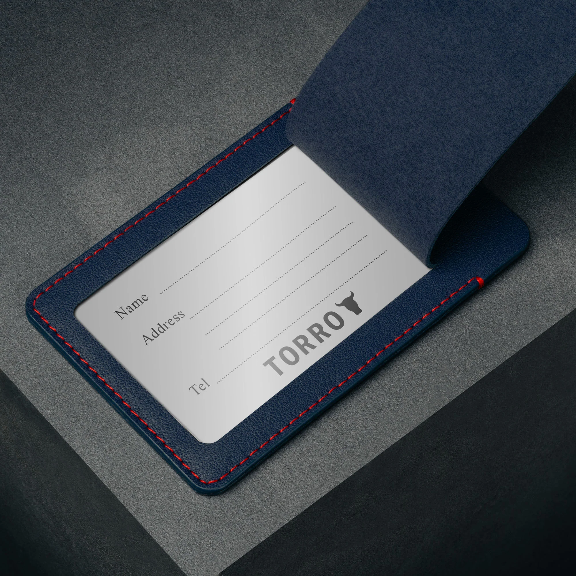 Leather Luggage Tag - Image 4