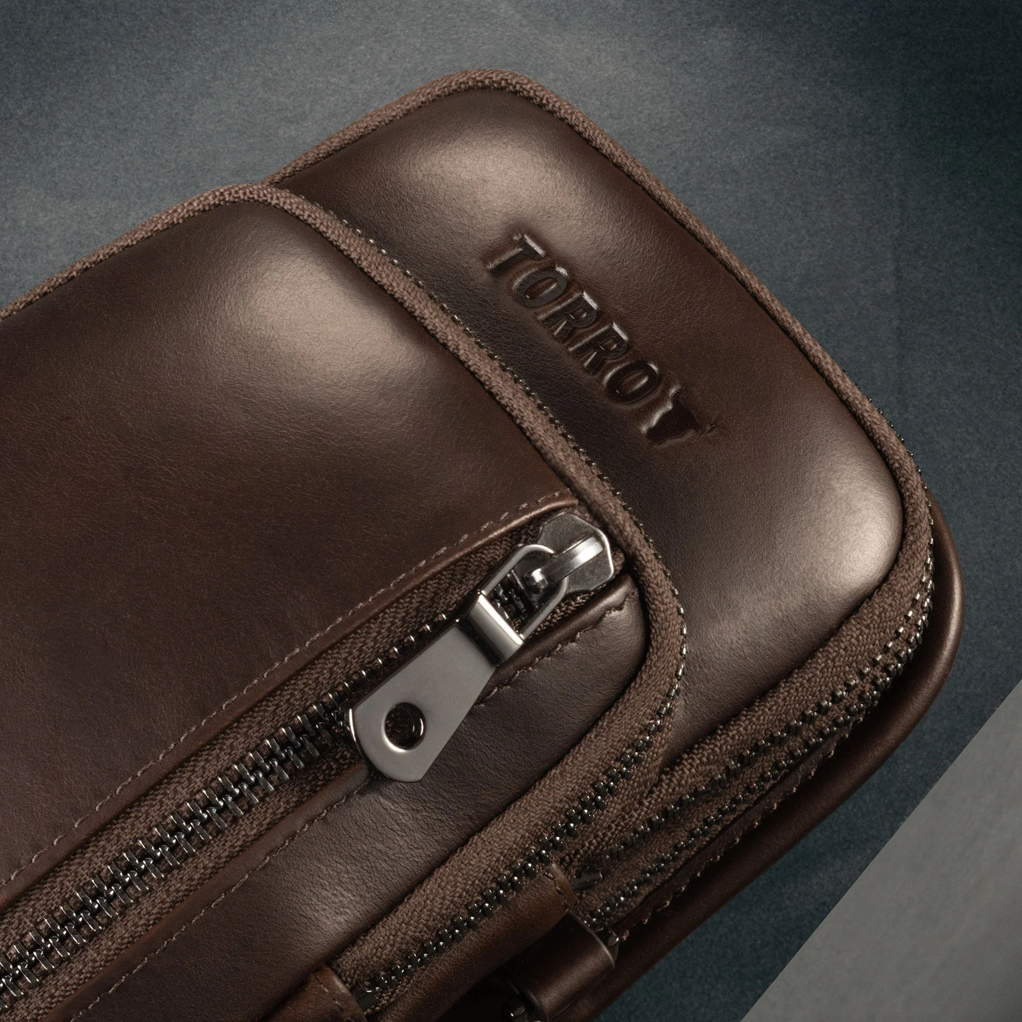 Leather Crossbody Phone Bag - Image 11