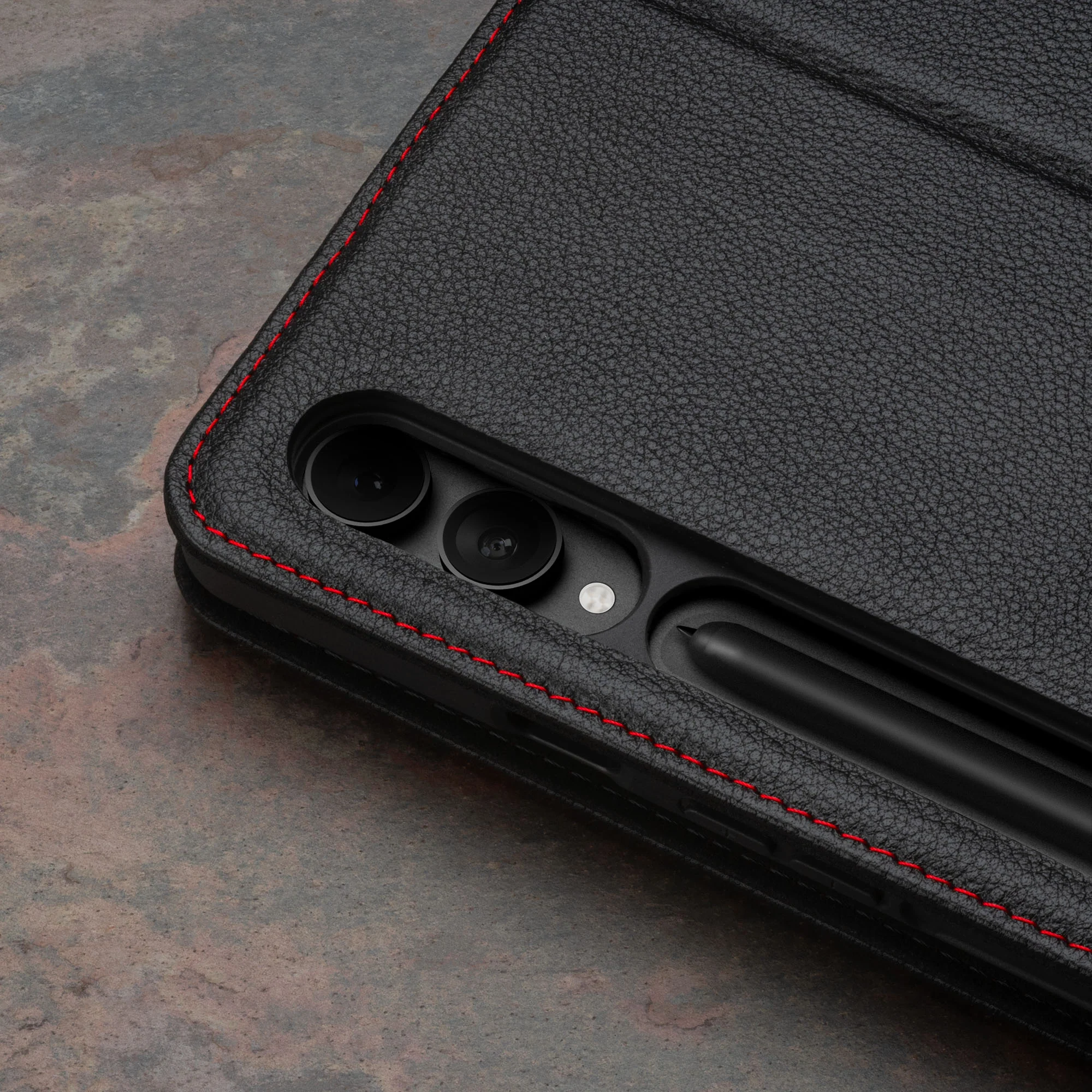 Samsung Galaxy Tab S9+ Leather Case - Image 6